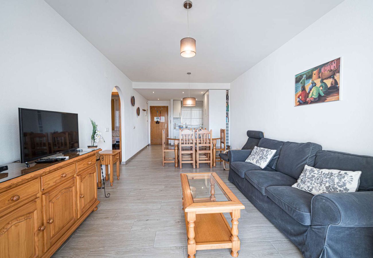 Ferienwohnung in Nerja - Ferienwohnung Valparaiso 1B am Burriana Strand mit Pool und 2 Badezimmern