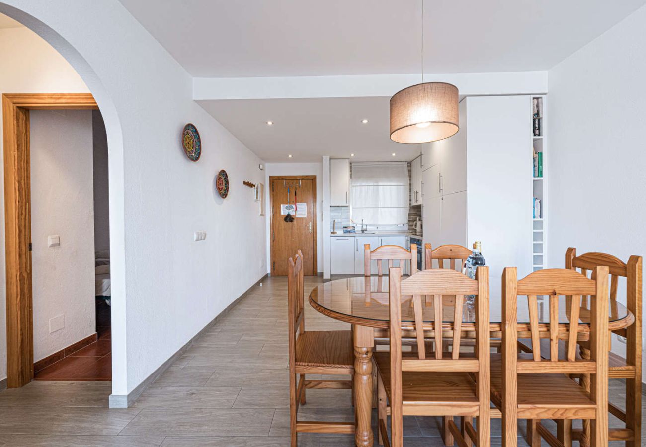 Ferienwohnung in Nerja - Ferienwohnung Valparaiso 1B am Burriana Strand mit Pool und 2 Badezimmern