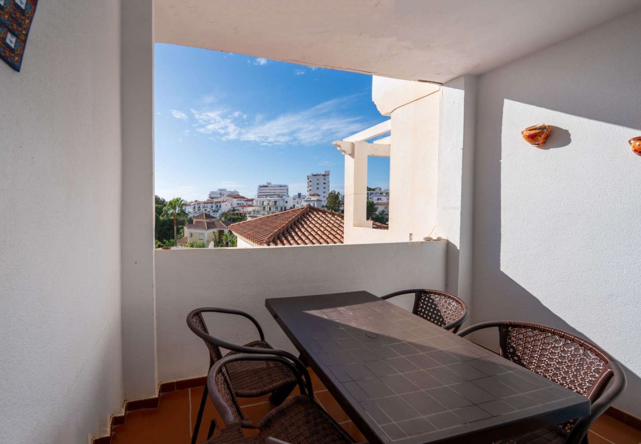 Ferienwohnung in Nerja - Ferienwohnung Valparaiso 1B am Burriana Strand mit Pool und 2 Badezimmern