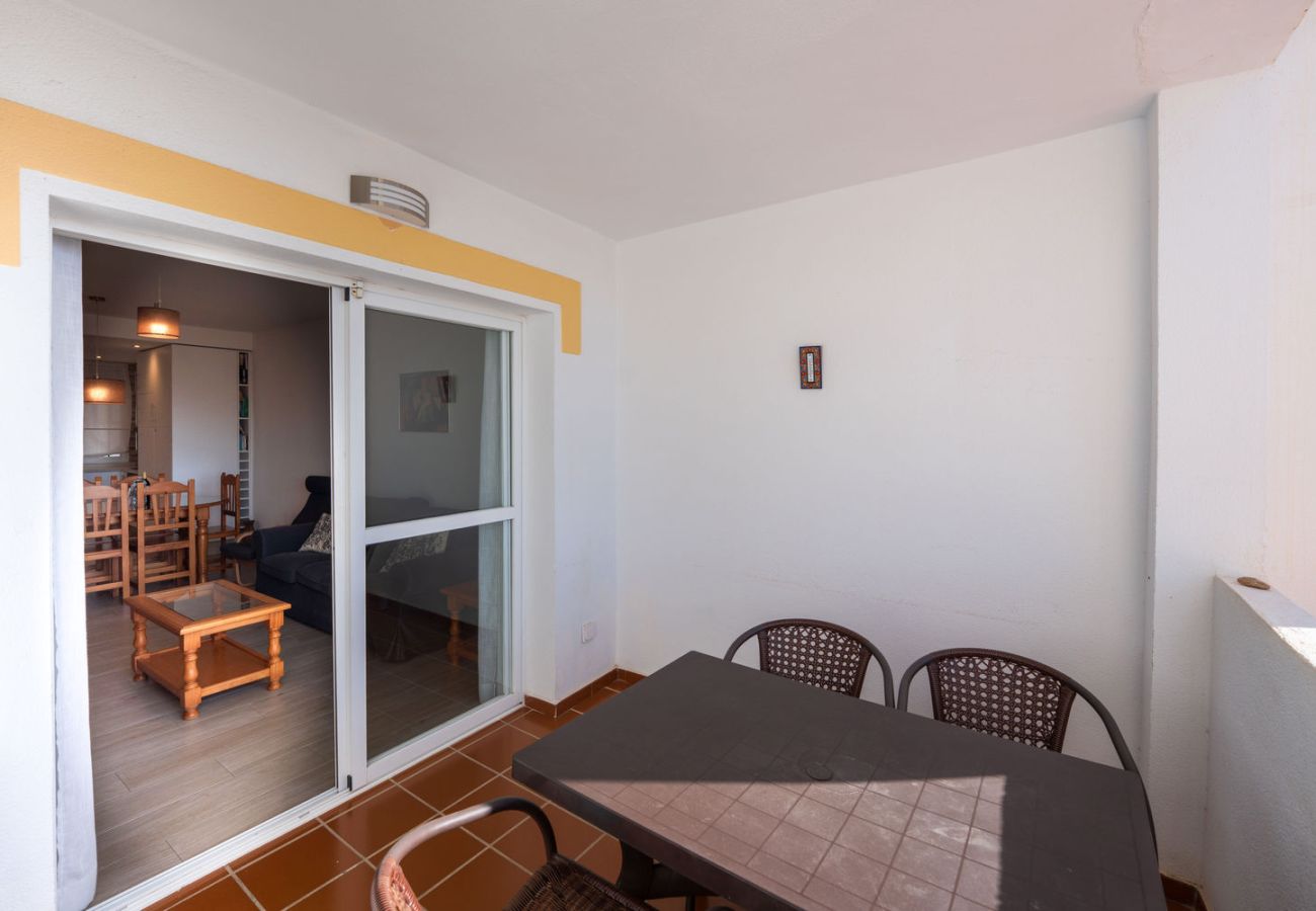 Ferienwohnung in Nerja - Ferienwohnung Valparaiso 1B am Burriana Strand mit Pool und 2 Badezimmern