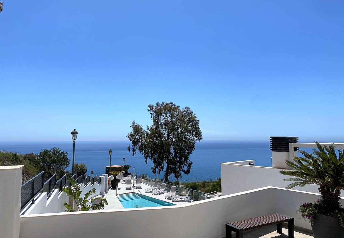 Ferienwohnung in Nerja - Balcon del Mar Seaview 216 | Ferienwohnung mit Panoramablick auf das Meer in Nerja
