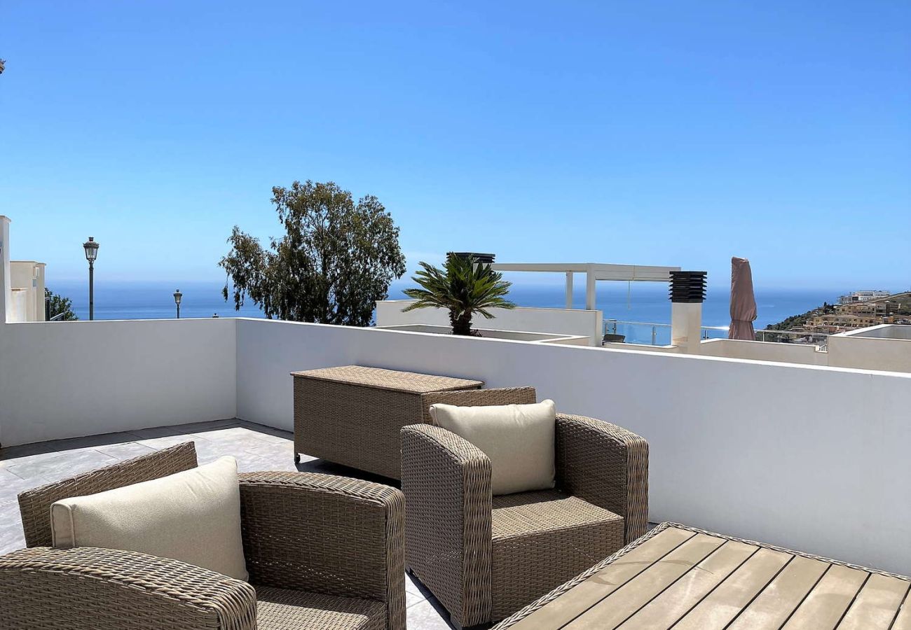 Ferienwohnung in Nerja - Balcon del Mar Seaview 216 | Ferienwohnung mit Panoramablick auf das Meer in Nerja