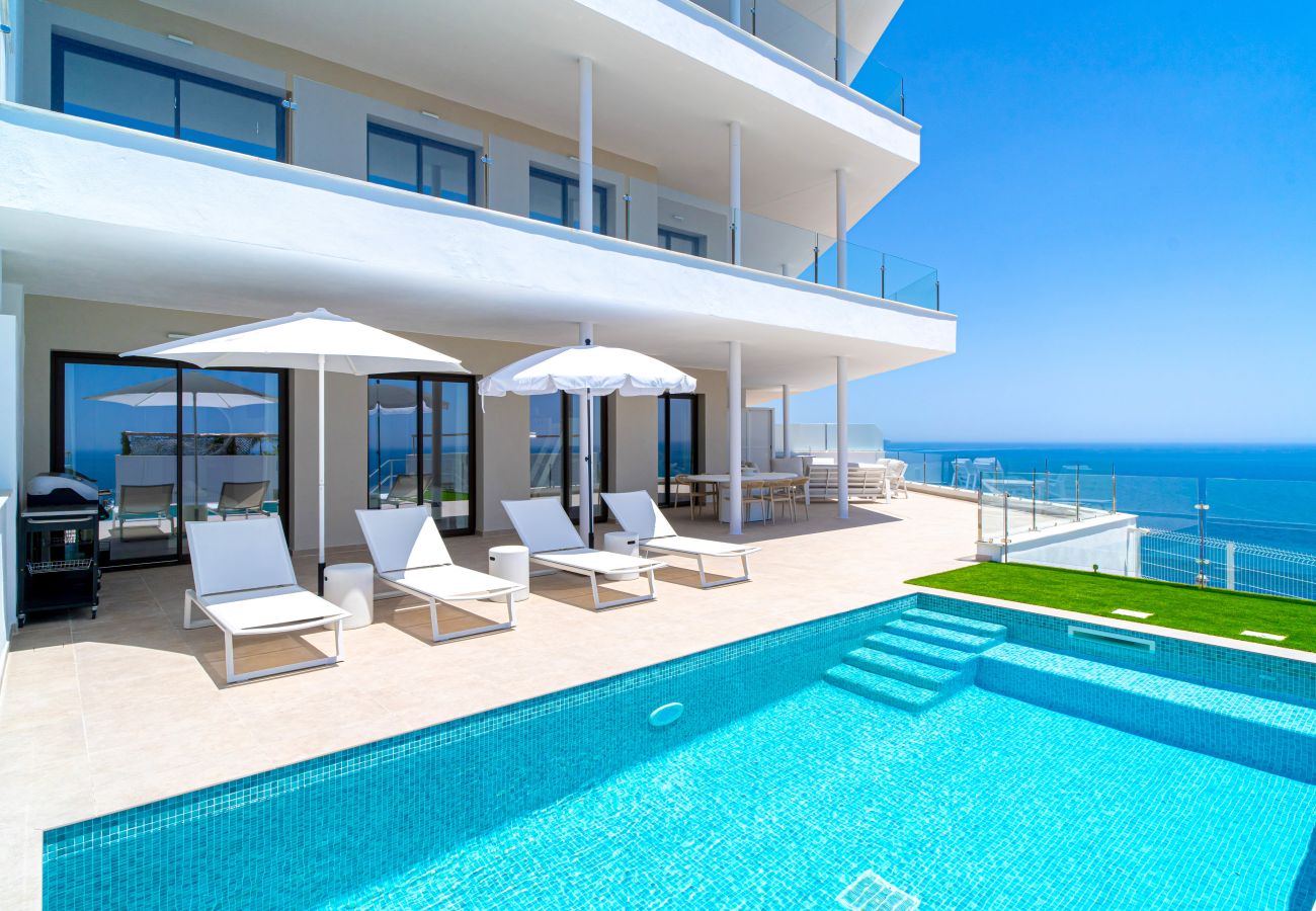 Ferienwohnung in Torrox - Bayview Hills Premium Pool Suite