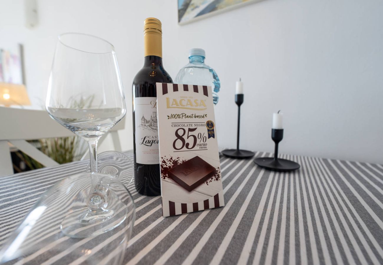 Willkommensdetail in Ferienunterkunft