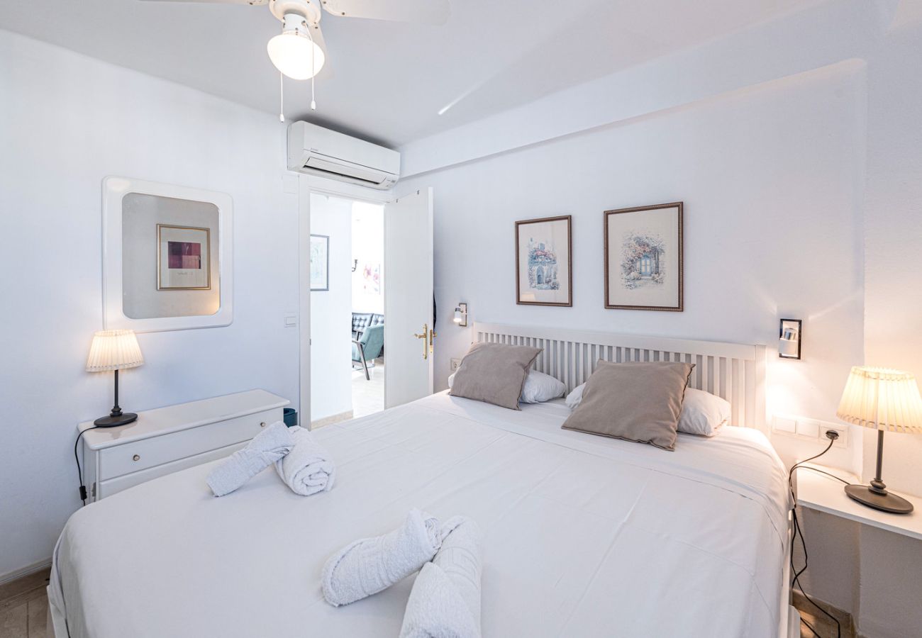 Zweites Schlafzimmer mit Doppelbett