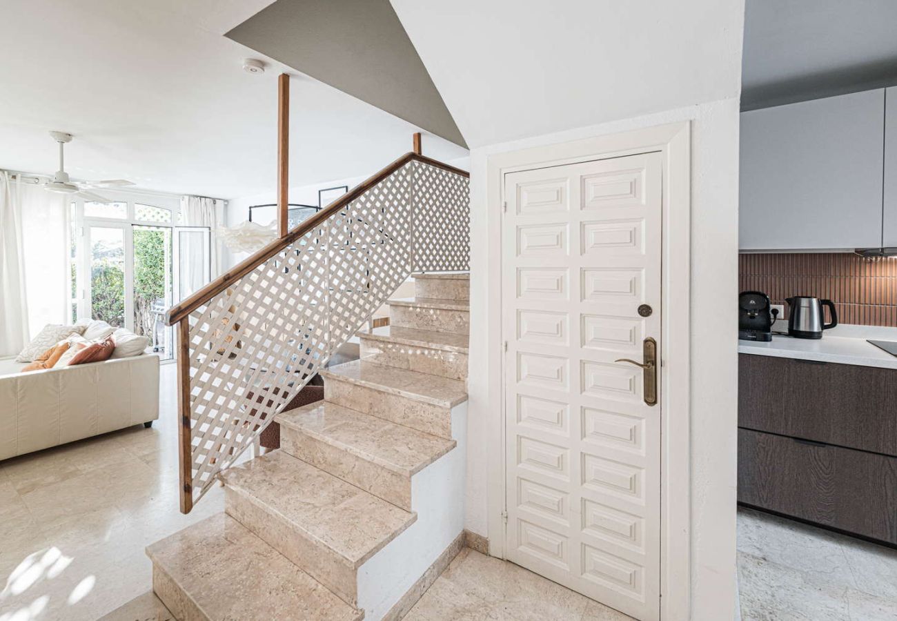 Ferienwohnung in Nerja - Casa Lena Verano Azul Nerja: Familien-Duplex mit Meerblick