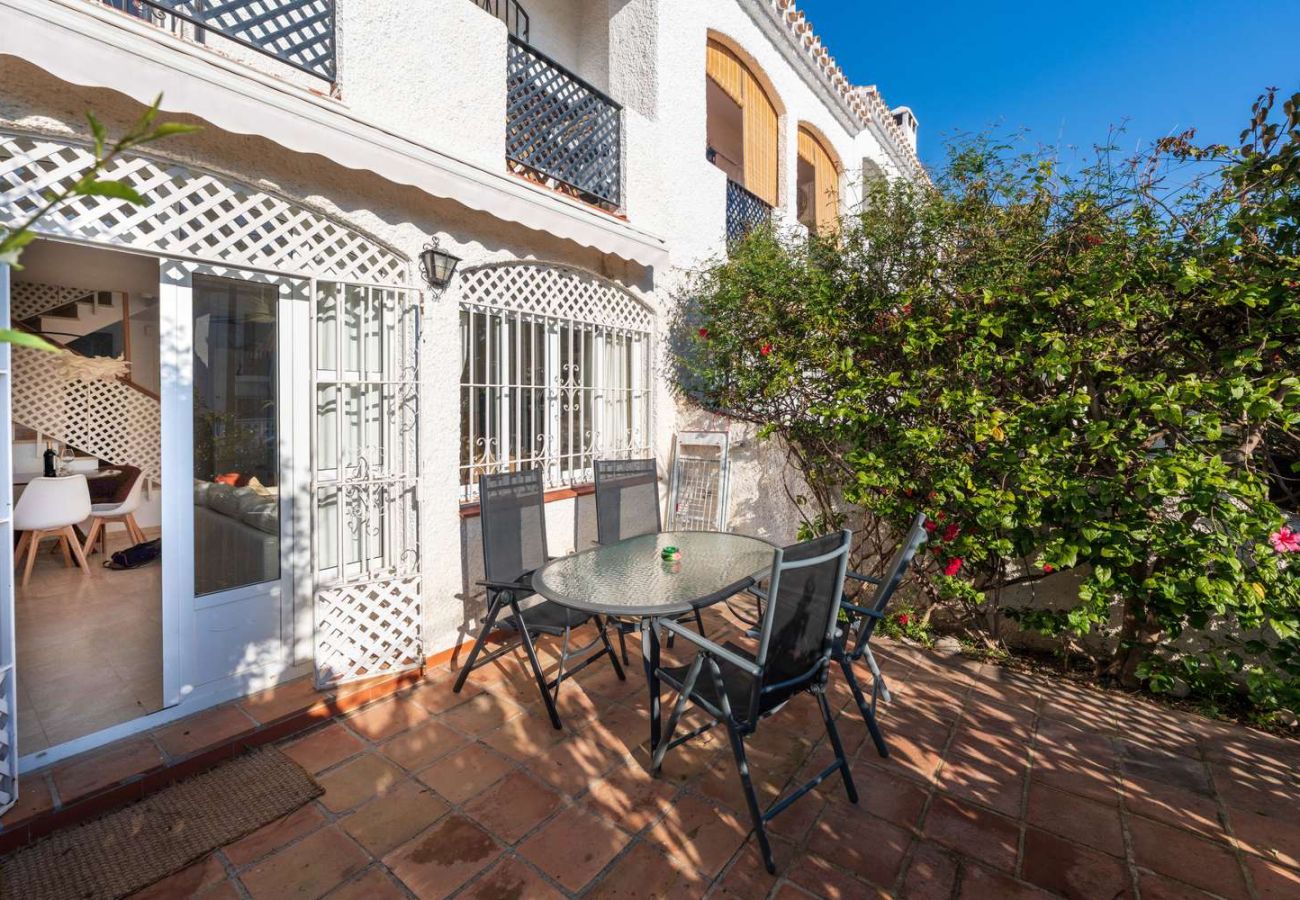Ferienwohnung in Nerja - Casa Lena Verano Azul Nerja: Familien-Duplex mit Meerblick