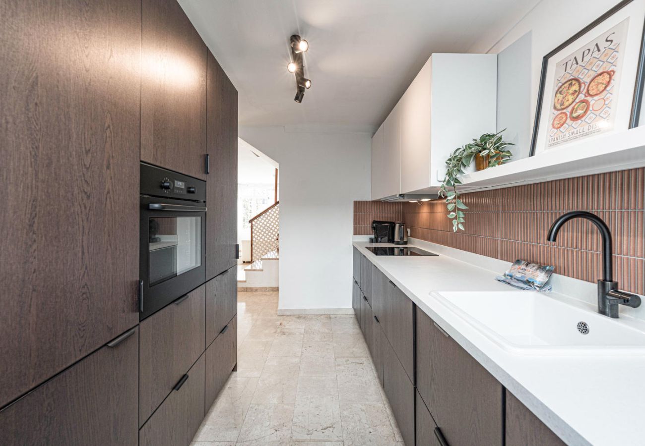 Ferienwohnung in Nerja - Casa Lena Verano Azul Nerja: Familien-Duplex mit Meerblick