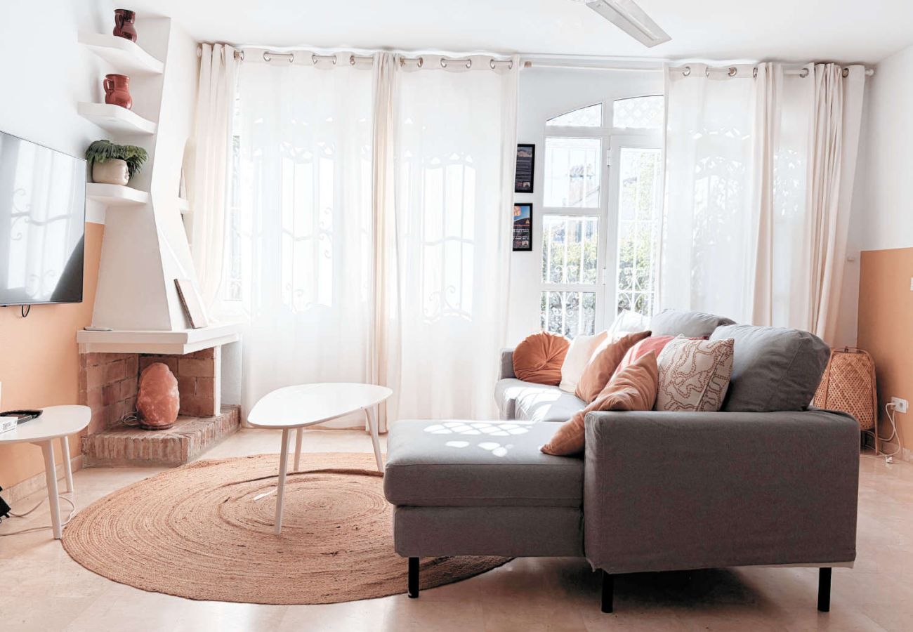 Ferienwohnung in Nerja - Casa Lena Verano Azul Nerja: Familien-Duplex mit Meerblick