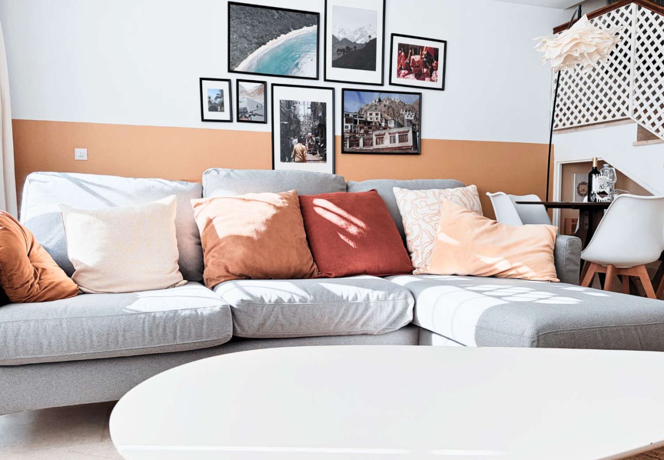 Ferienwohnung in Nerja - Casa Lena Verano Azul Nerja: Familien-Duplex mit Meerblick