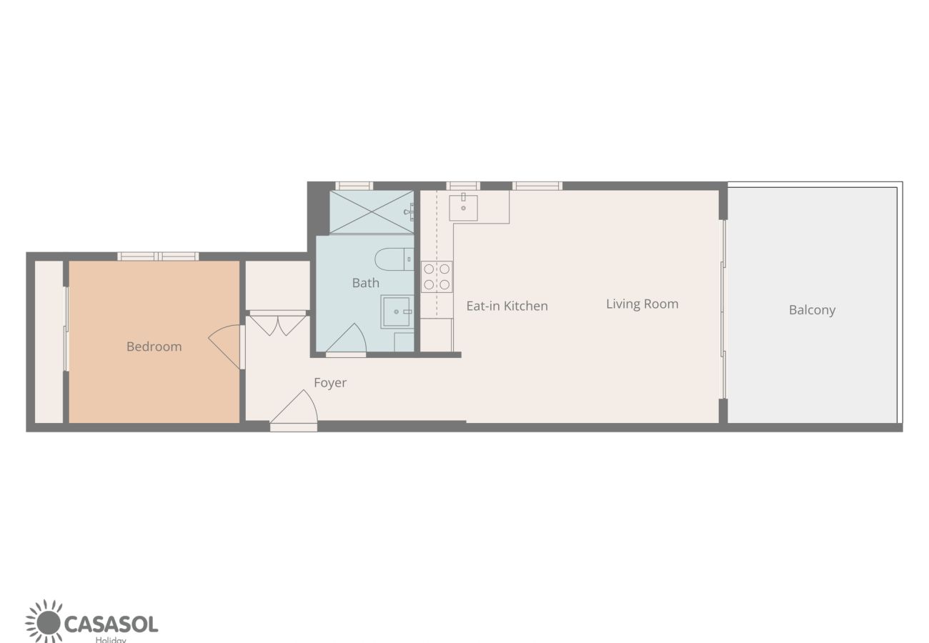 Ferienwohnung in Torrox Costa - Isea Calaceite 1111: Luxus-Apartment mit Meer- und Poolblick