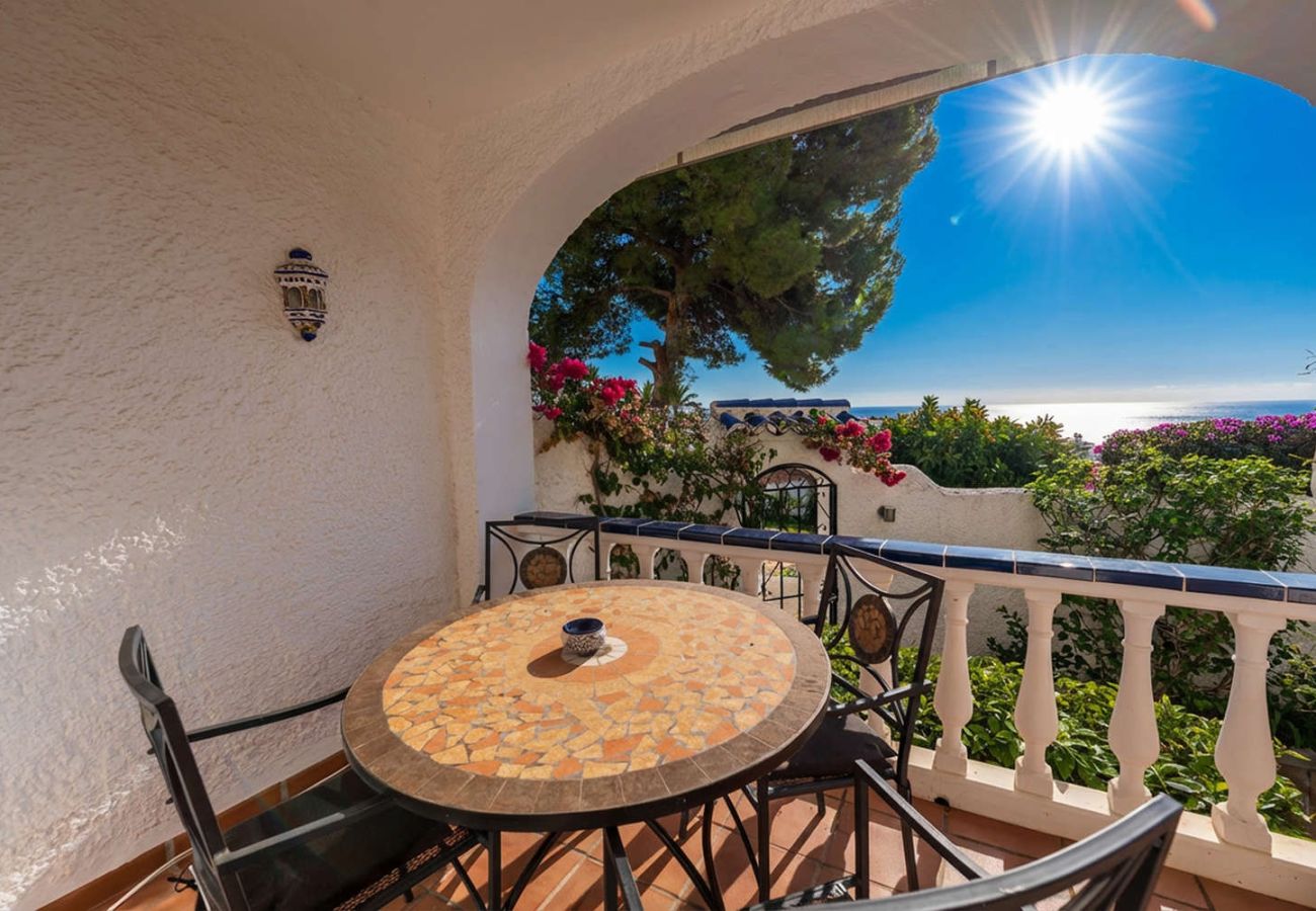 Ferienwohnung in Nerja - Casa Tranquila: Ferienwohnung mit Meerblick in San Juan de Capistrano, Nerja