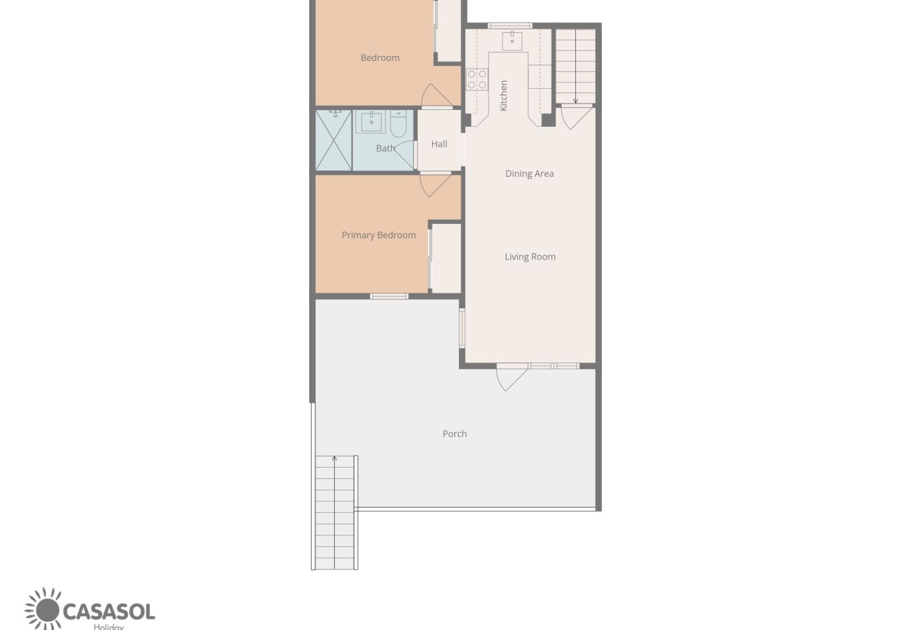 Ferienwohnung in Nerja - Appartamento Tropicana 6C a Nerja con Vista Mare