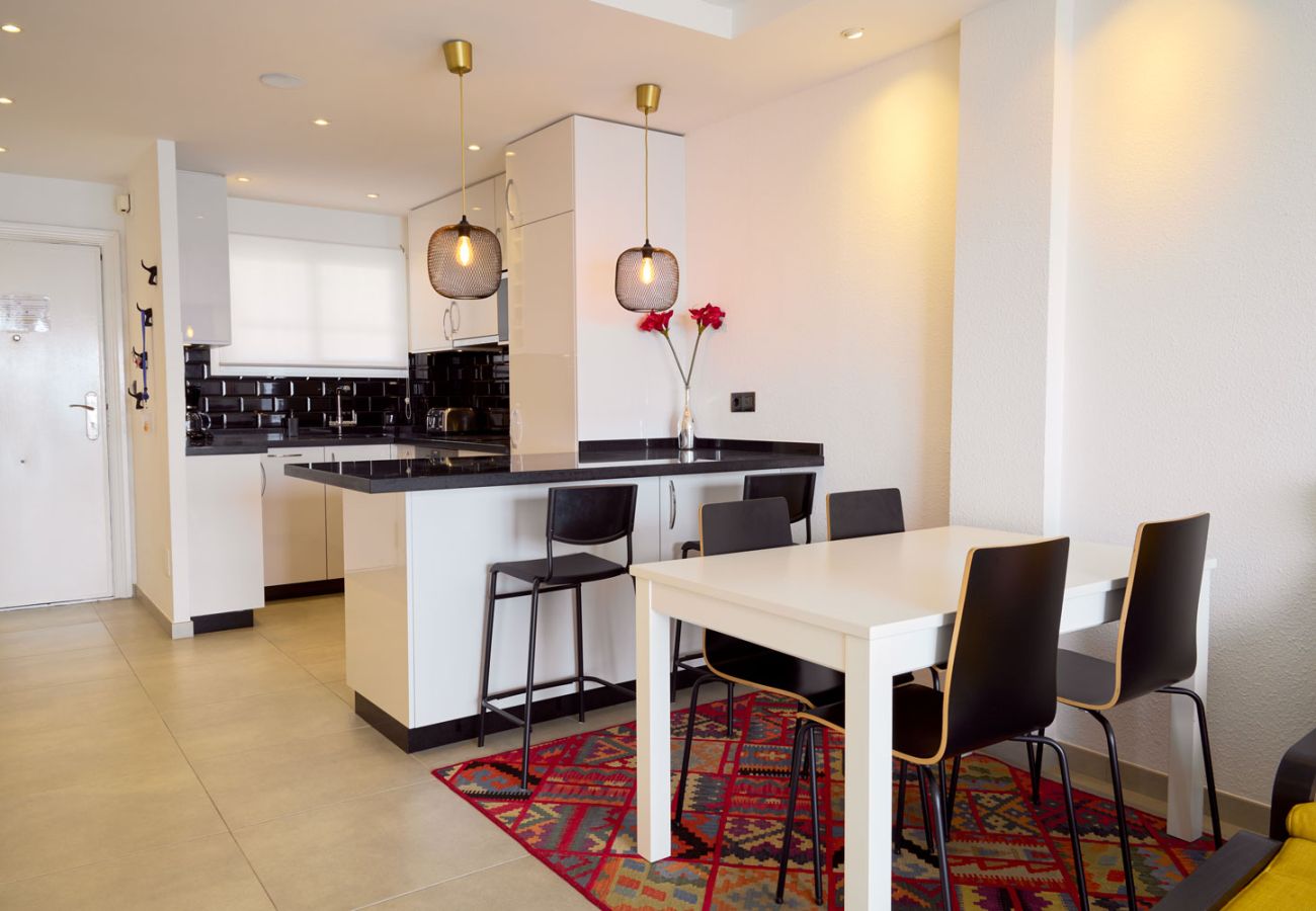 Ferienwohnung in Nerja - Ferienwohnung Arce I 26 in Playa Torrecilla Nerja mit Meerblick