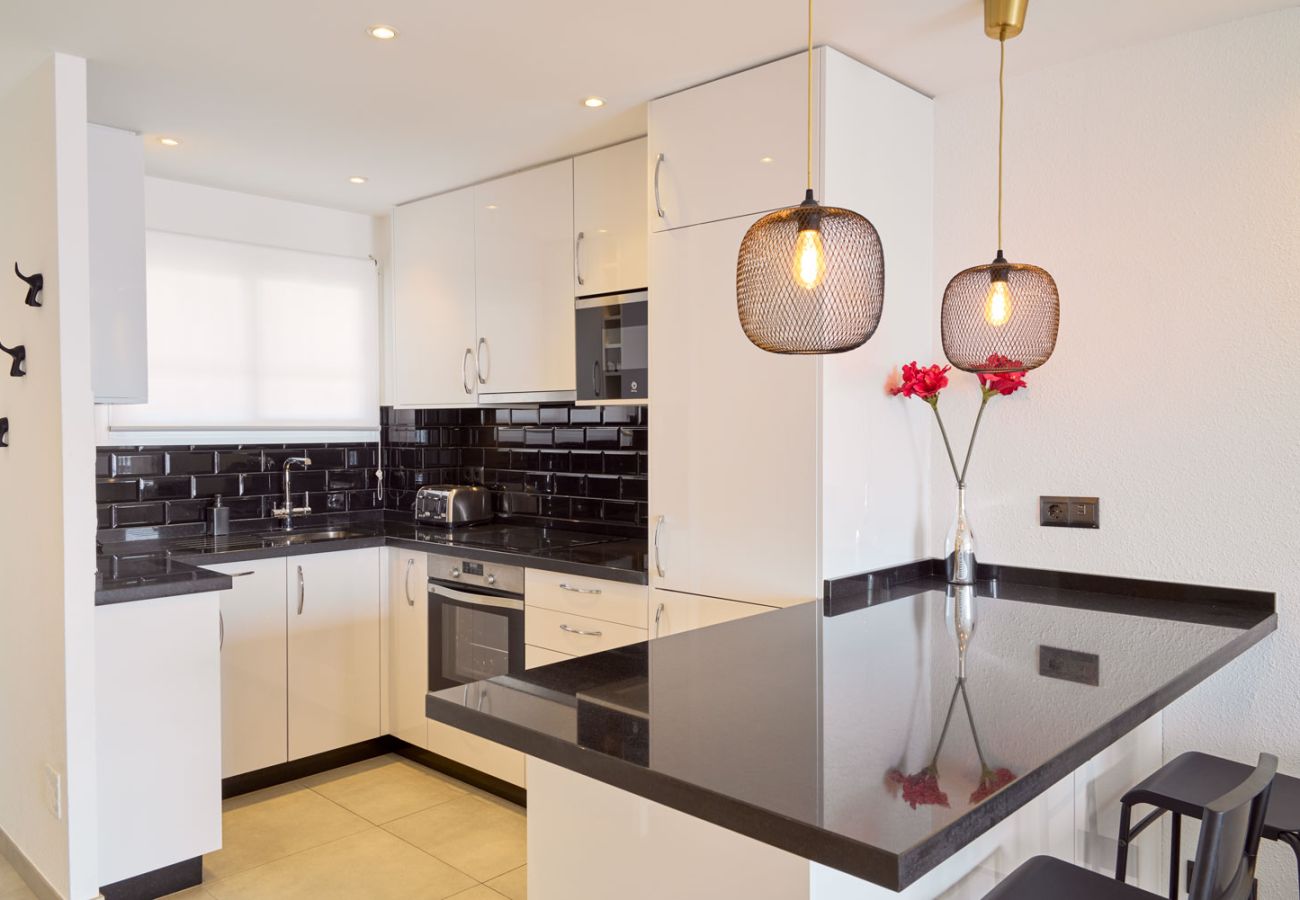 Ferienwohnung in Nerja - Ferienwohnung Arce I 26 in Playa Torrecilla Nerja mit Meerblick