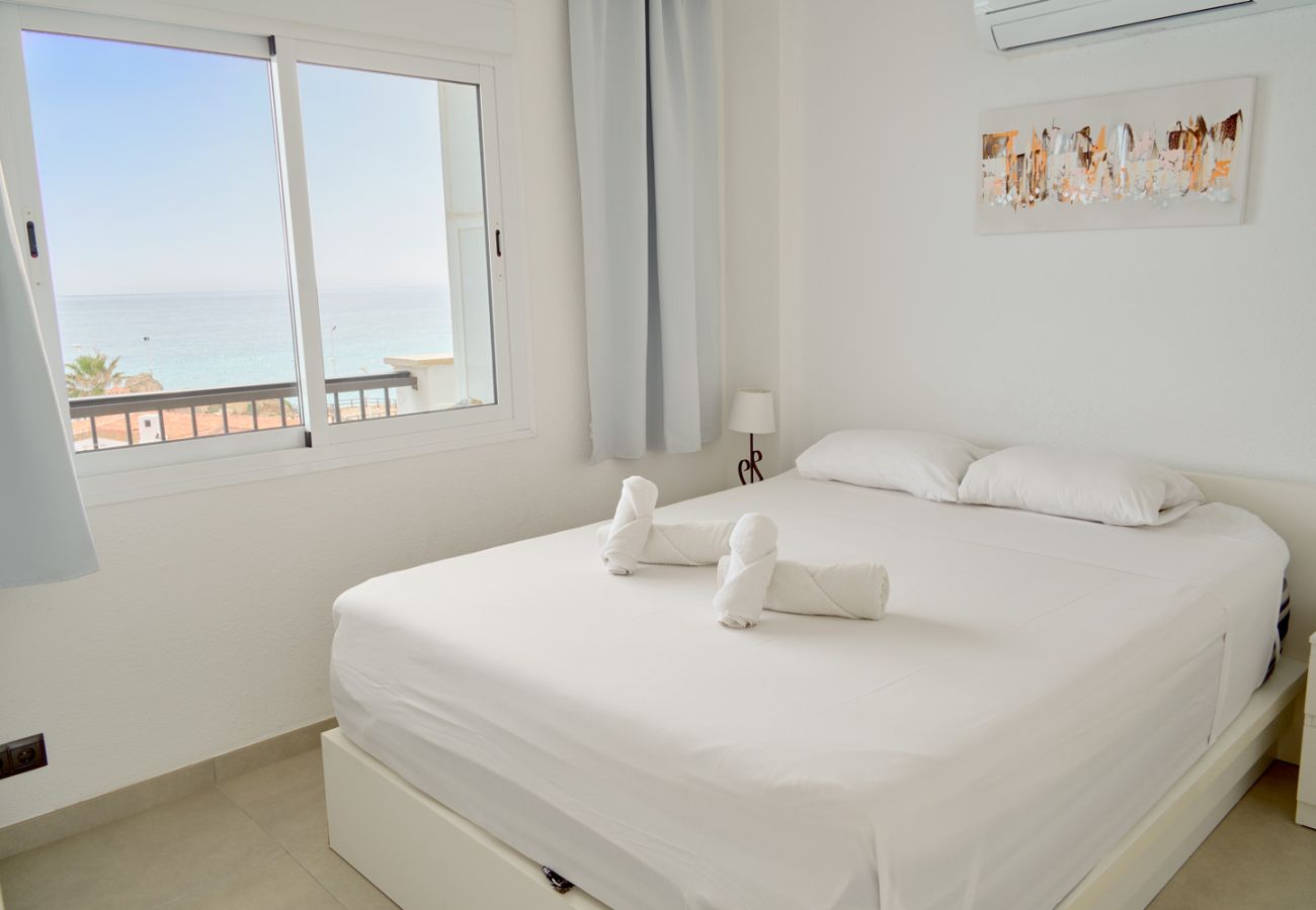 Ferienwohnung in Nerja - Ferienwohnung Arce I 26 in Playa Torrecilla Nerja mit Meerblick