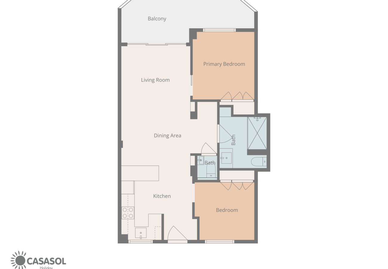 Ferienwohnung in Nerja - Ferienwohnung Arce I 26 in Playa Torrecilla Nerja mit Meerblick