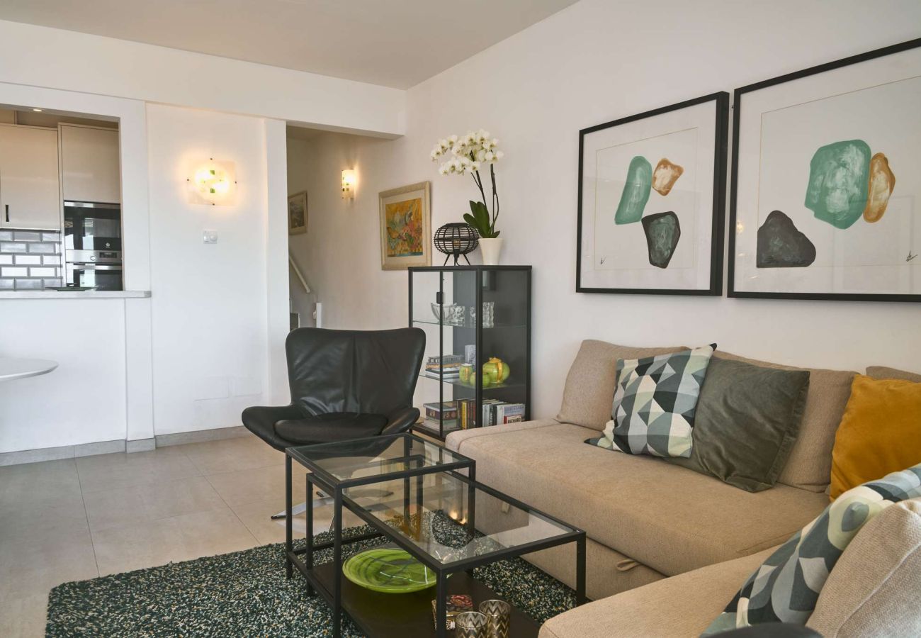 Doppelhaushälfte in Nerja - Casablanca 9: Duplex con terrazze su più livelli, vista mare e tramonto