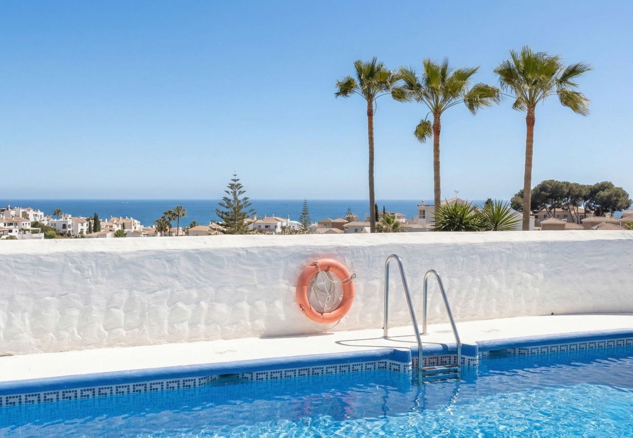 Doppelhaushälfte in Nerja - Casablanca 9: Duplex con terrazze su più livelli, vista mare e tramonto