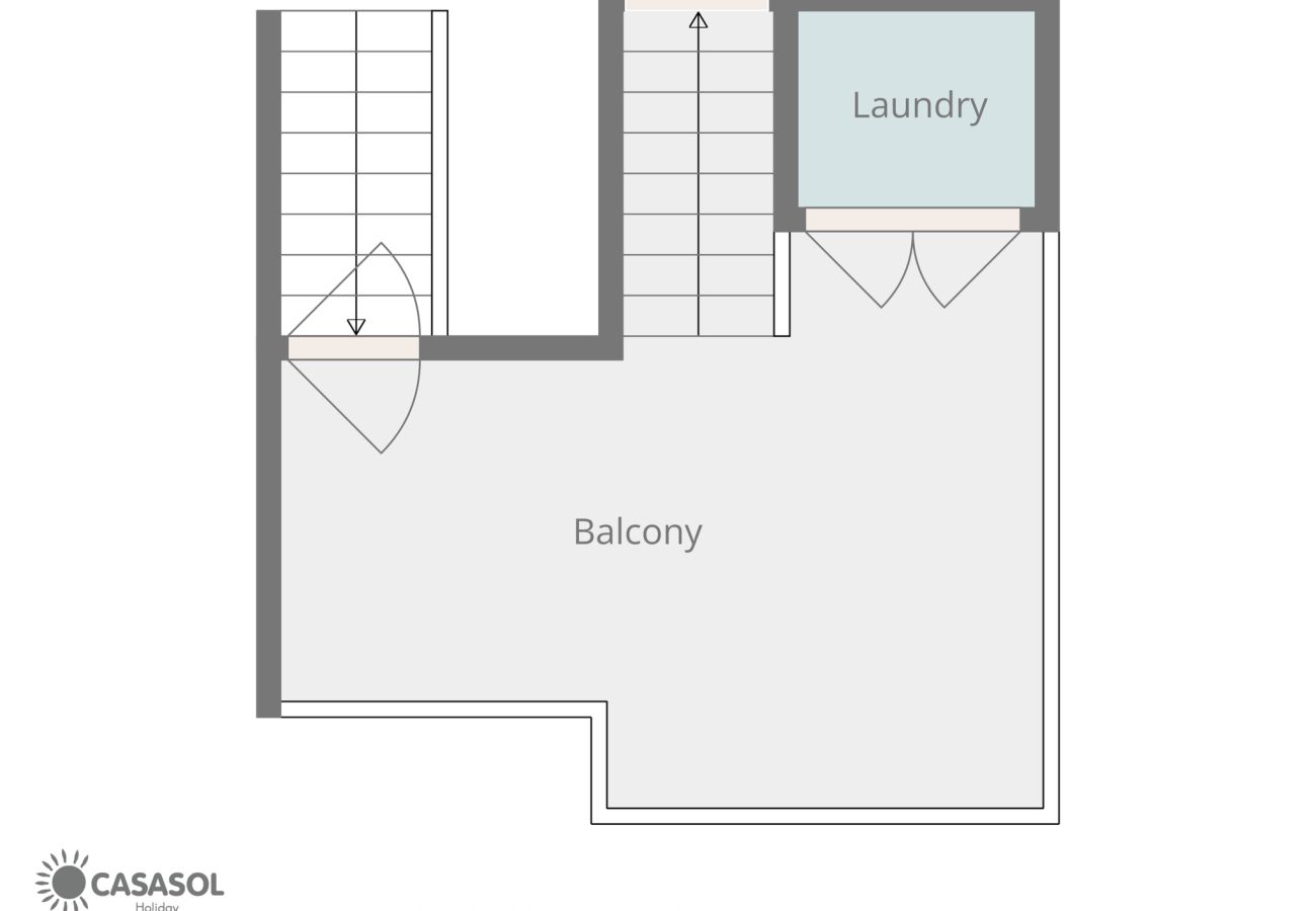 Doppelhaushälfte in Nerja - Casablanca 9: Duplex con terrazze su più livelli, vista mare e tramonto
