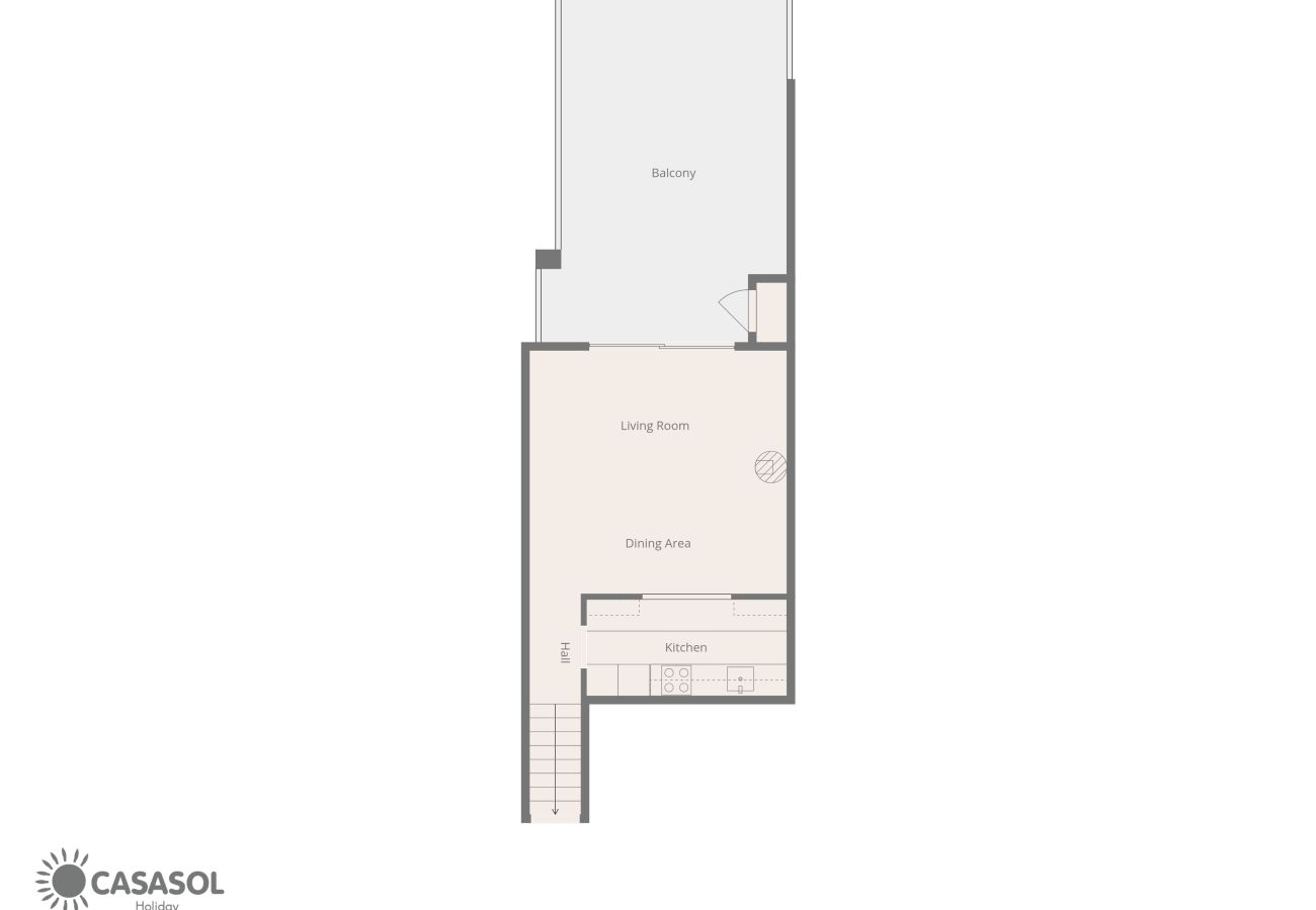 Doppelhaushälfte in Nerja - Casablanca 9: Duplex con terrazze su più livelli, vista mare e tramonto