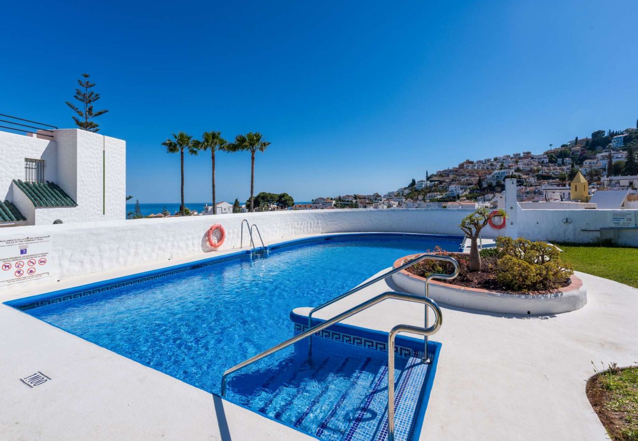 Doppelhaushälfte in Nerja - Casablanca 9: Duplex con terrazze su più livelli, vista mare e tramonto