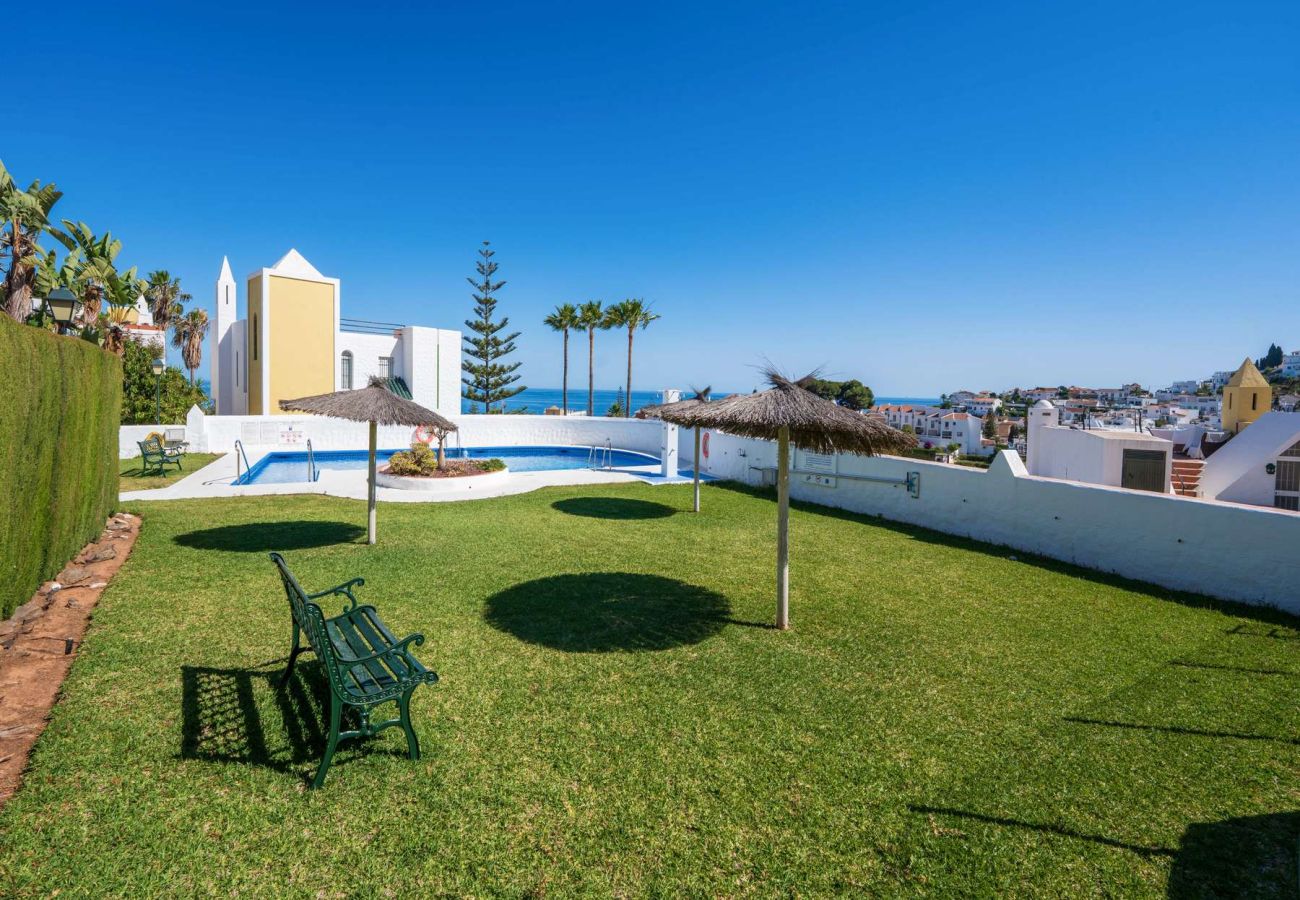 Doppelhaushälfte in Nerja - Casablanca 9: Duplex con terrazze su più livelli, vista mare e tramonto