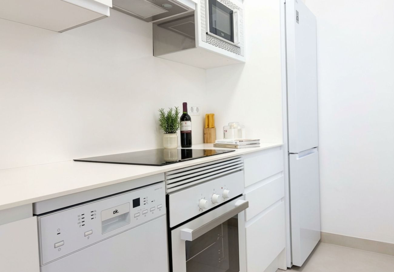 Doppelhaushälfte in Nerja - Casa Chica: Ferienhaus mit privater Dachterrasse in der Calle Cristo, Nerja