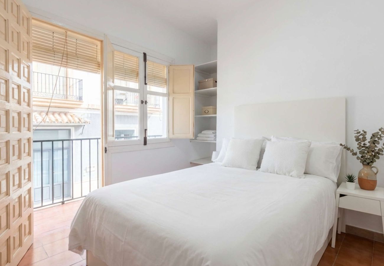 Doppelhaushälfte in Nerja - Casa Chica: Ferienhaus mit privater Dachterrasse in der Calle Cristo, Nerja