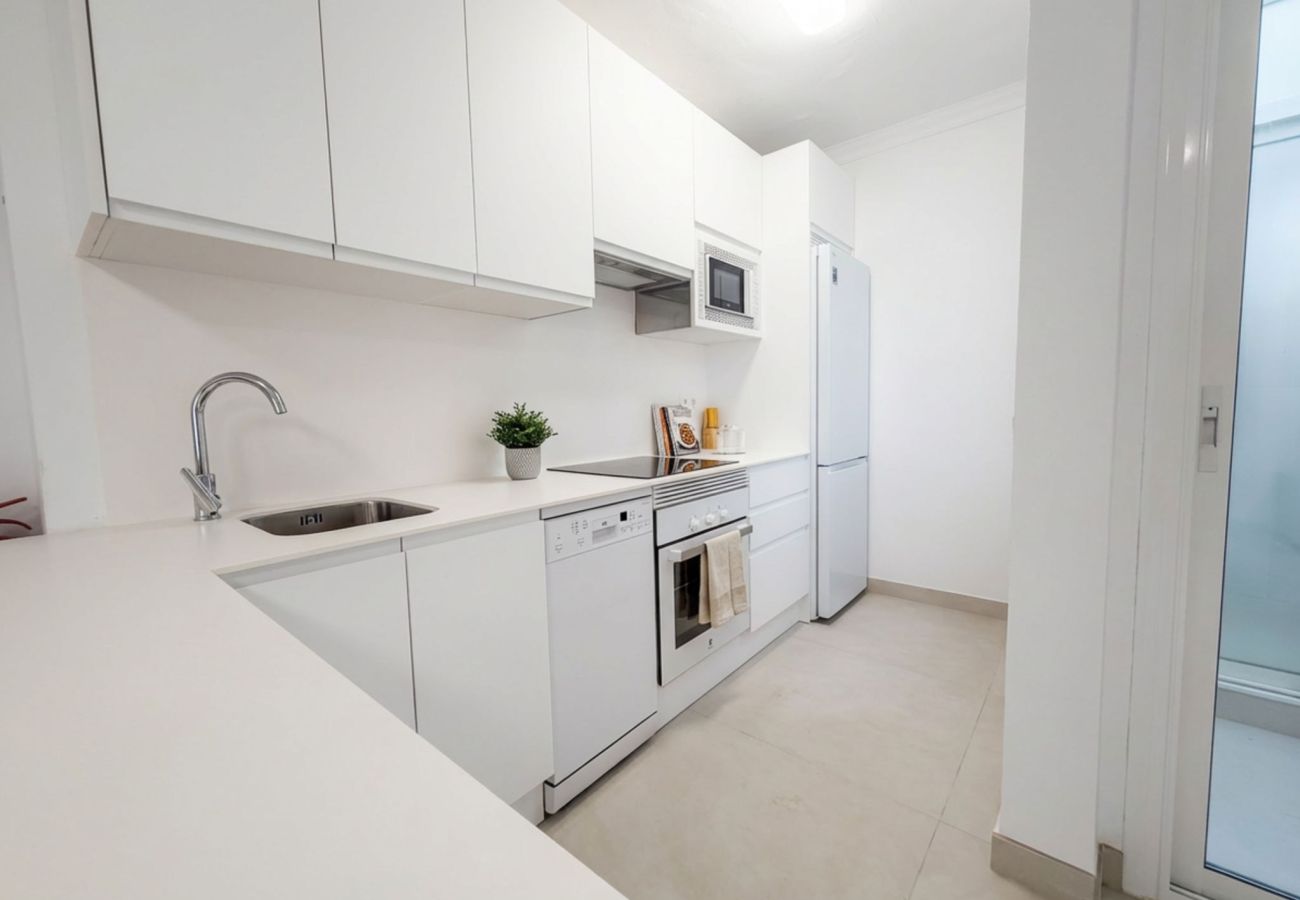 Doppelhaushälfte in Nerja - Casa Chica: Ferienhaus mit privater Dachterrasse in der Calle Cristo, Nerja