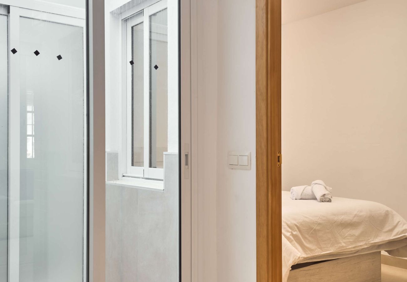 Doppelhaushälfte in Nerja - Casa Chica: Ferienhaus mit privater Dachterrasse in der Calle Cristo, Nerja