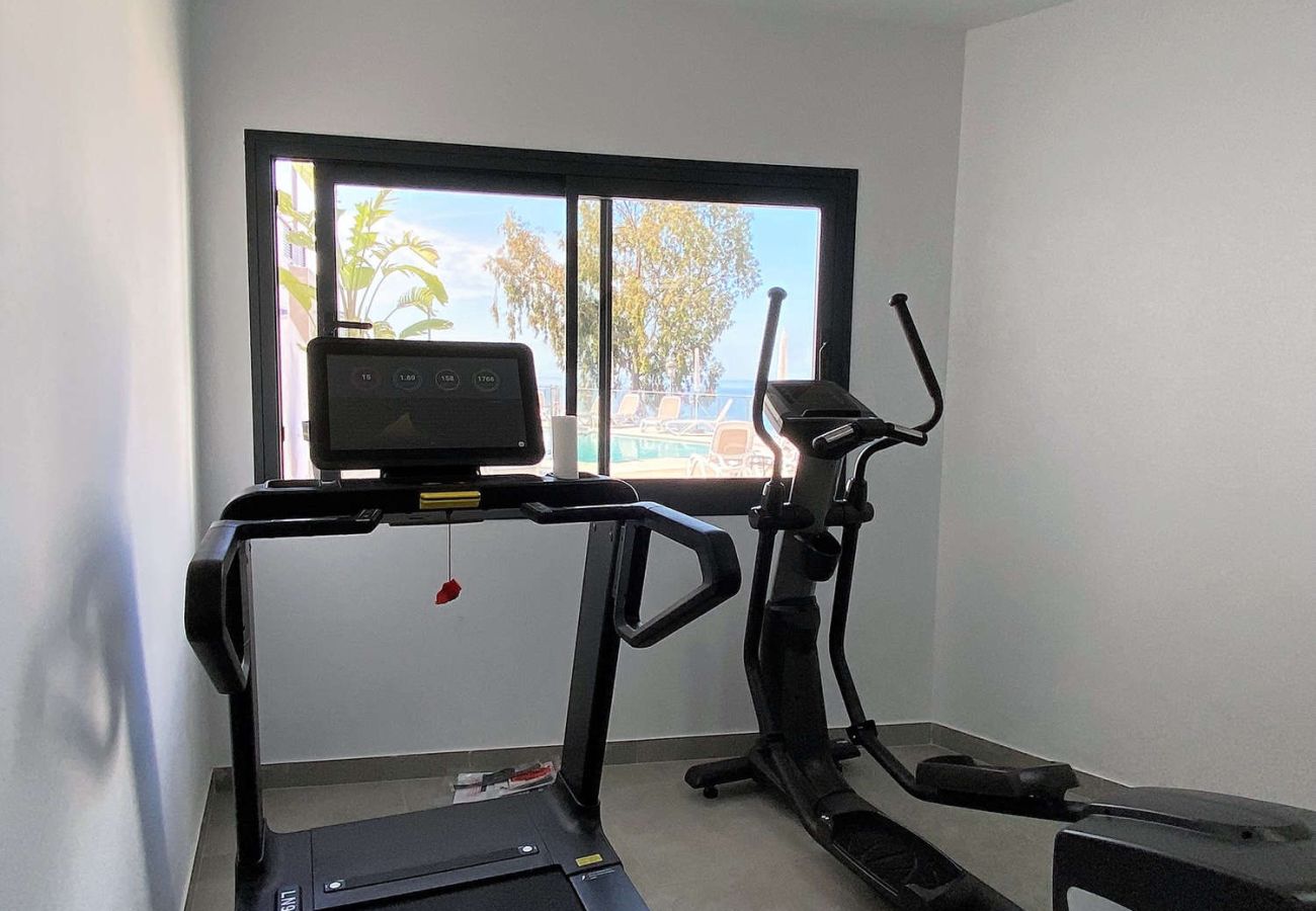 Ferienwohnung in Nerja - Penthouse Balcón del Mar D4: 3 Terrassen & Beheizter Pool