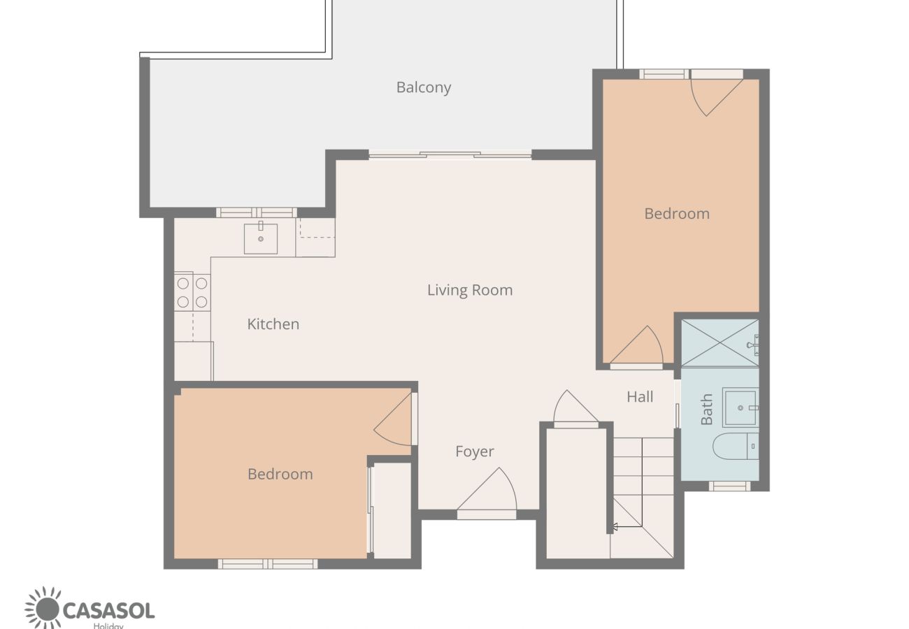 Ferienwohnung in Nerja - Penthouse Balcon del Mar D4: 3 Terrassen & Beheizter Pool
