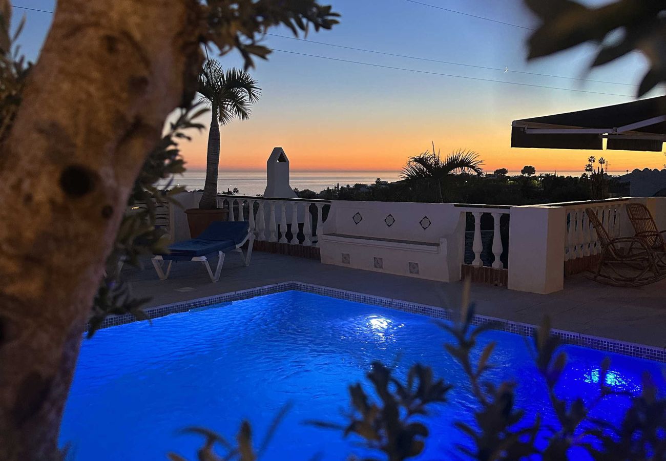 Villa in Nerja - Villa Jackson (La Casita): Villa mit privatem Pool in Fuente del Badén, Nerja