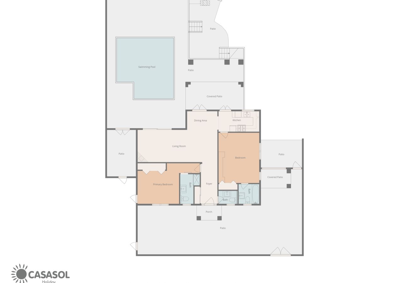 Villa in Nerja - Villa Jackson (La Casita): Villa mit privatem Pool in Fuente del Badén, Nerja