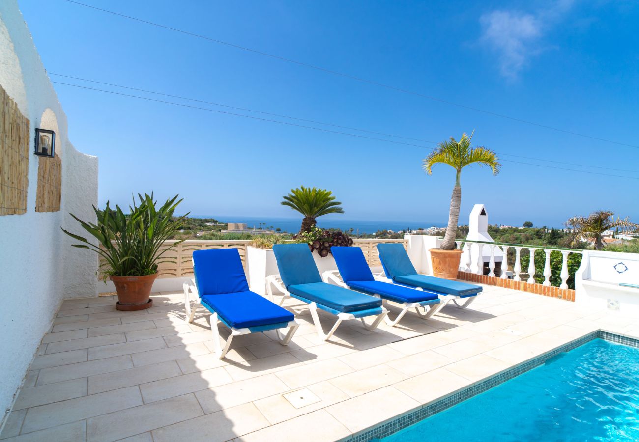 Villa in Nerja - Villa La Casita: Villa mit privatem Pool in Fuente del Badén, Nerja