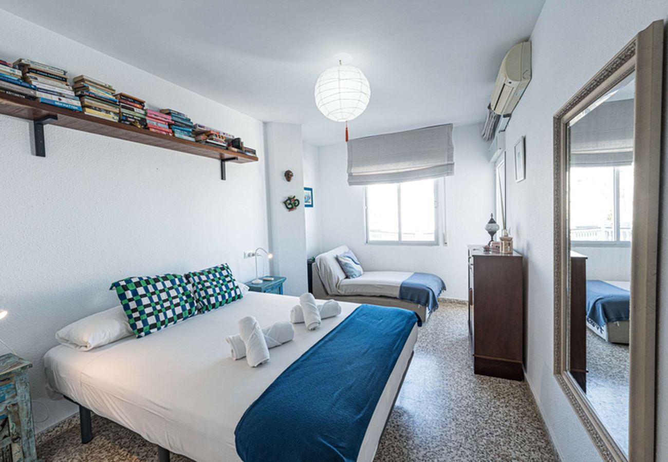 Ferienwohnung in Nerja - Albaida II 2B: Südausgerichtete Wohnung mit Meerblick, Playa Torrecilla Nerja