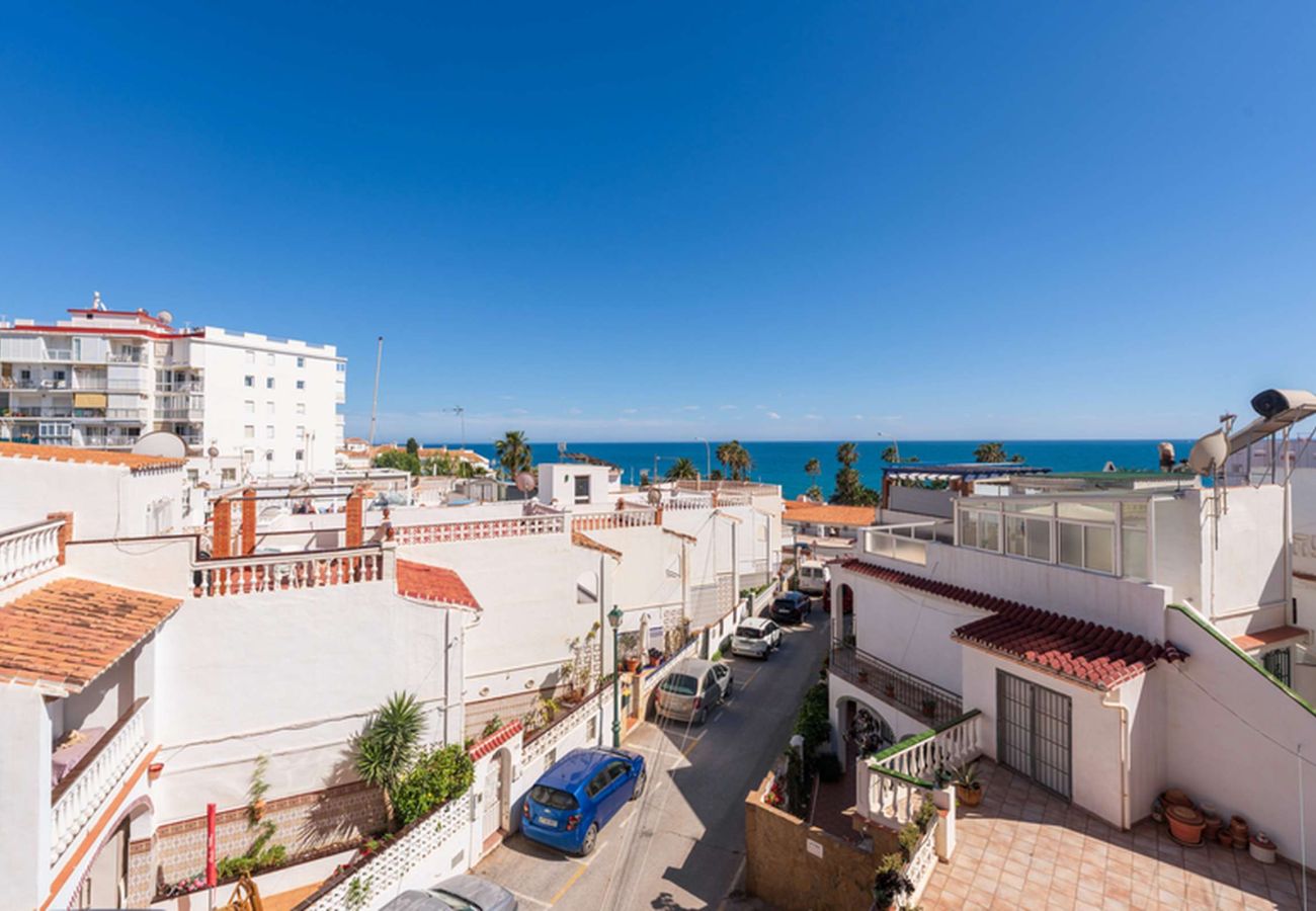Meerblick vom südausgerichteten Balkon, Albaida II 2B Playa Torrecilla Nerja