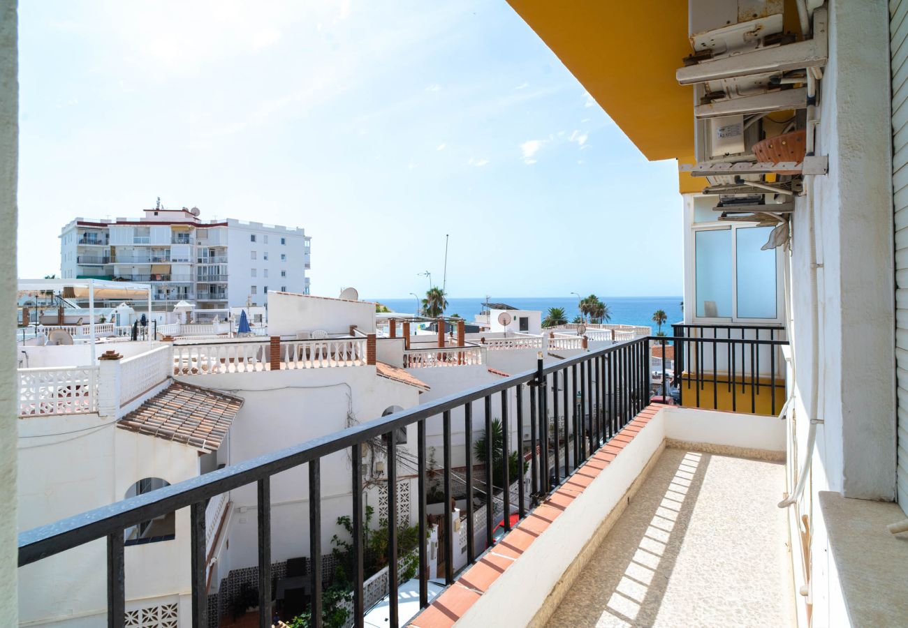 Ferienwohnung in Nerja - Albaida II 2B: Südausgerichtete Wohnung mit Meerblick, Playa Torrecilla Nerja