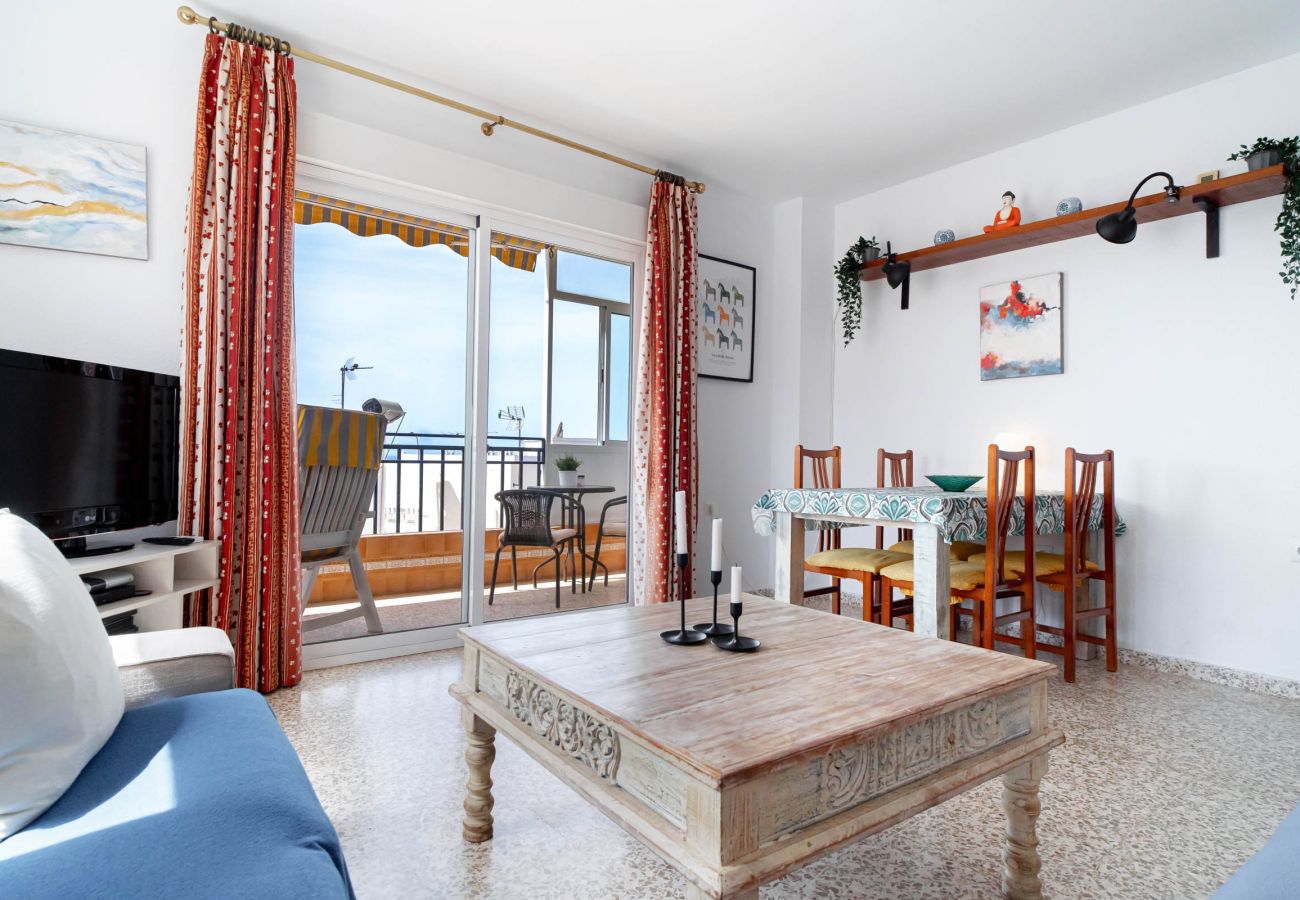 Ferienwohnung in Nerja - Albaida II 2B: Südausgerichtete Wohnung mit Meerblick, Playa Torrecilla Nerja