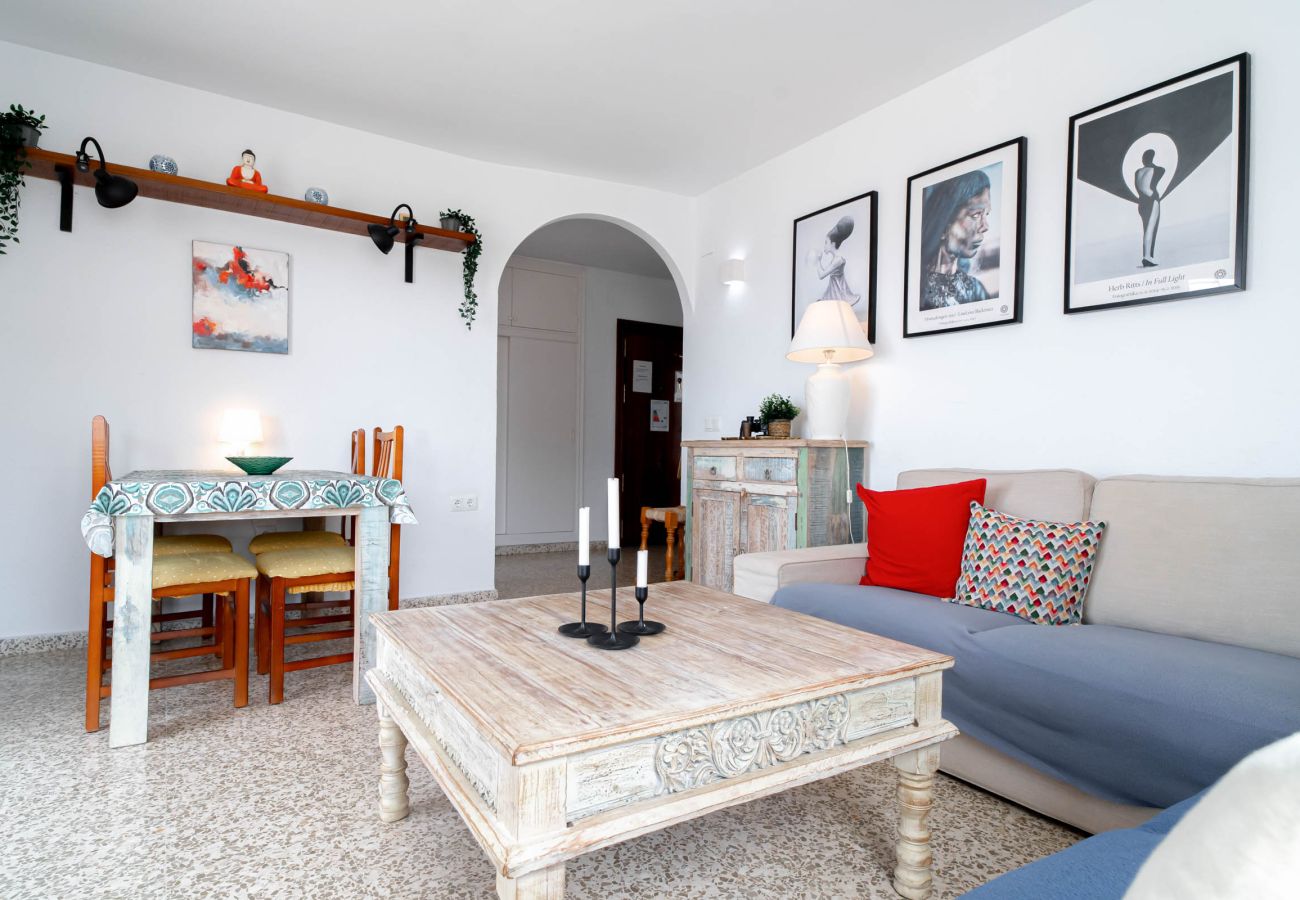Ferienwohnung in Nerja - Albaida II 2B: Südausgerichtete Wohnung mit Meerblick, Playa Torrecilla Nerja