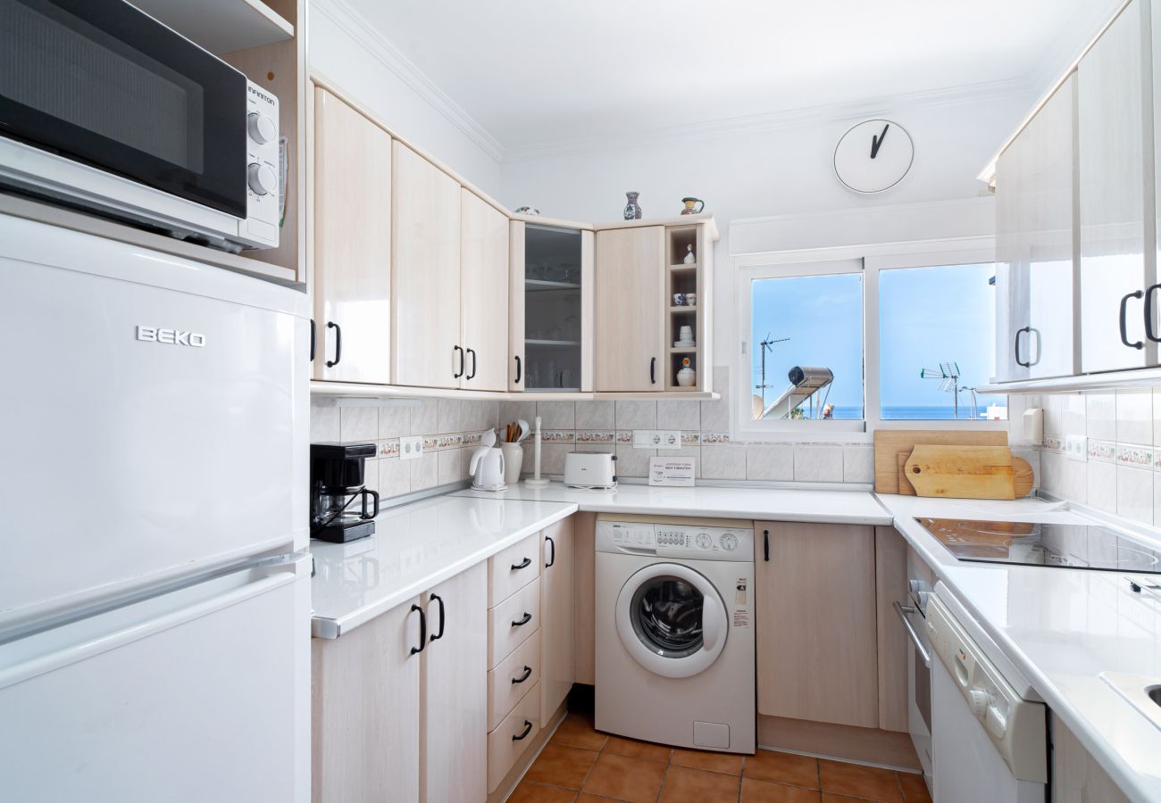 Ferienwohnung in Nerja - Albaida II 2B: Südausgerichtete Wohnung mit Meerblick, Playa Torrecilla Nerja