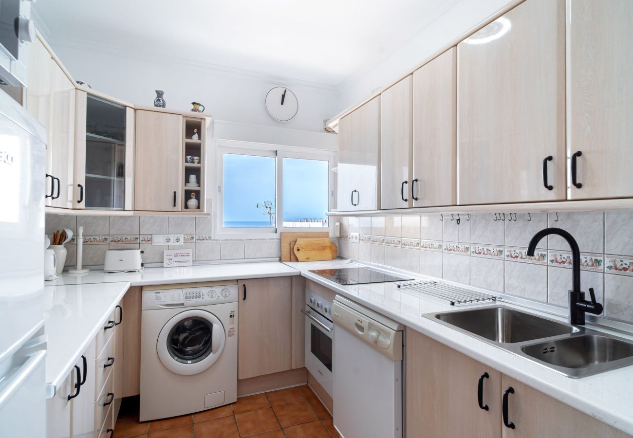 Ferienwohnung in Nerja - Albaida II 2B: Südausgerichtete Wohnung mit Meerblick, Playa Torrecilla Nerja