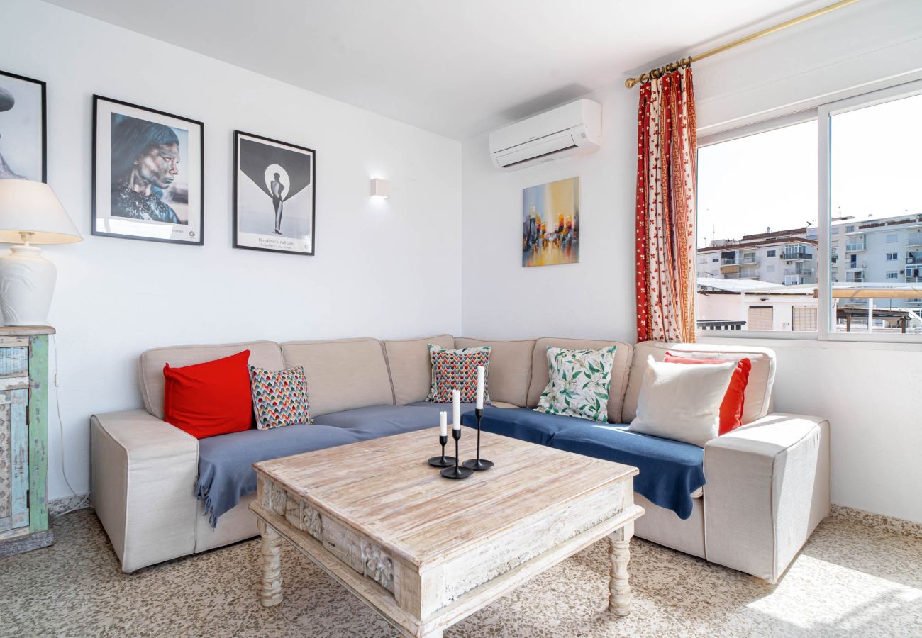 Ferienwohnung in Nerja - Albaida II 2B: Südausgerichtete Wohnung mit Meerblick, Playa Torrecilla Nerja