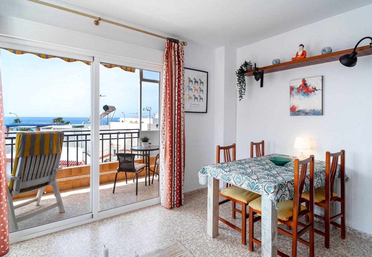 Ferienwohnung in Nerja - Albaida II 2B: Südausgerichtete Wohnung mit Meerblick, Playa Torrecilla Nerja