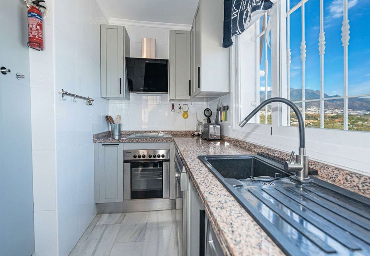 Villa in Nerja - Villa Punta Lara 15: Villa mit Privatpool für 5 Personen mit Meerblick, Nerja