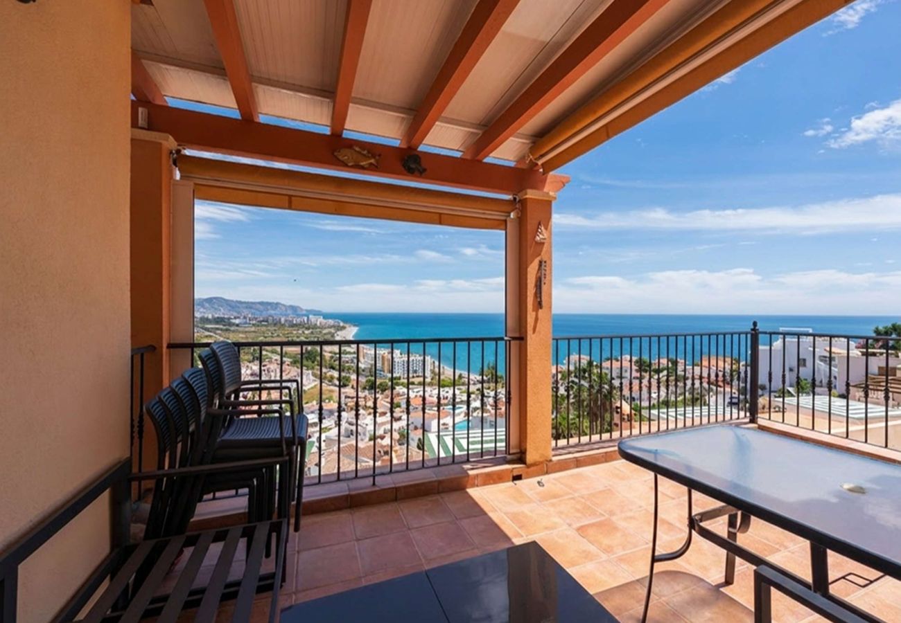 Villa in Nerja - Villa Punta Lara 15: Villa mit Privatpool für 5 Personen mit Meerblick, Nerja