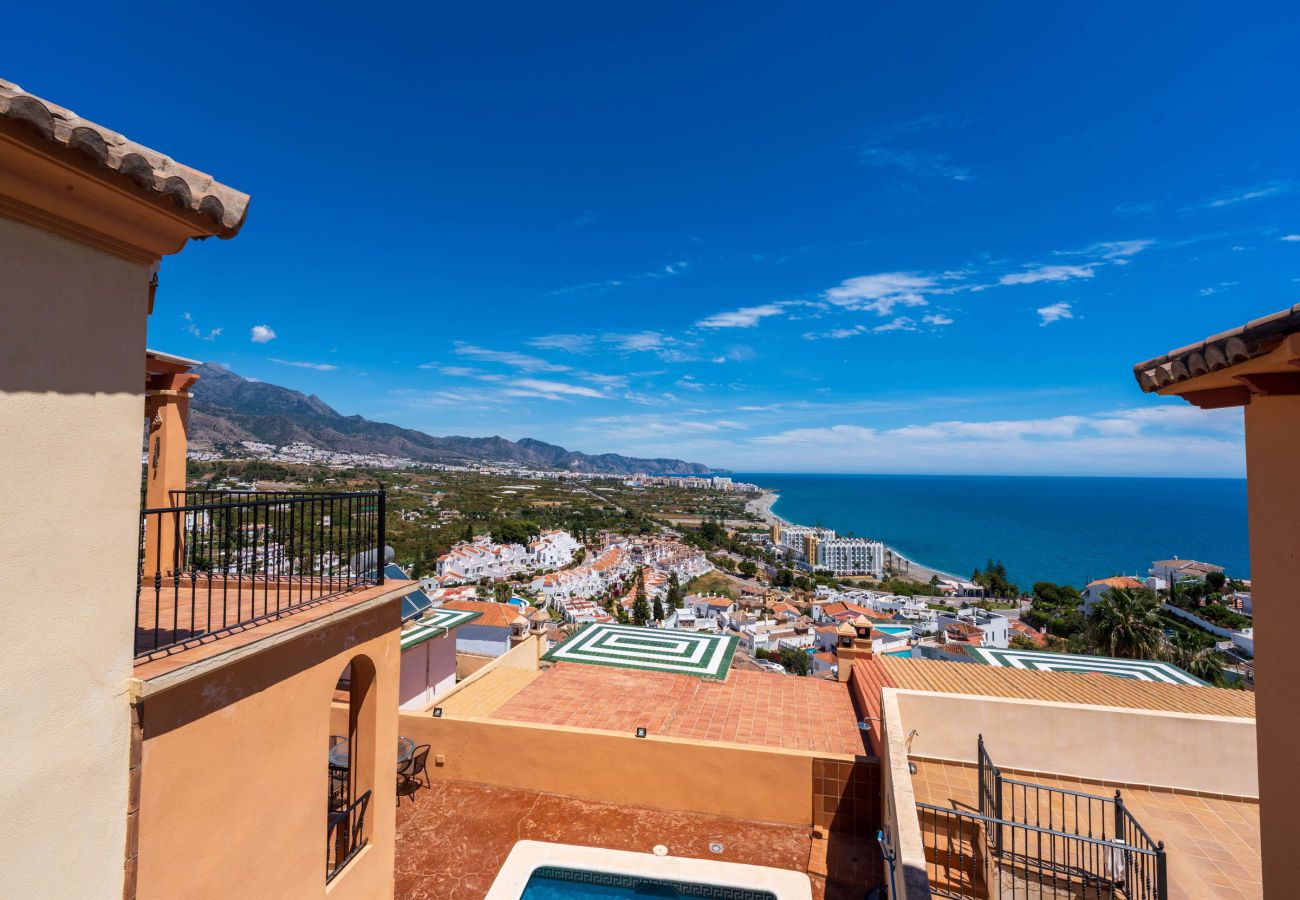 Villa in Nerja - Villa Punta Lara 15: Villa mit Privatpool für 5 Personen mit Meerblick, Nerja