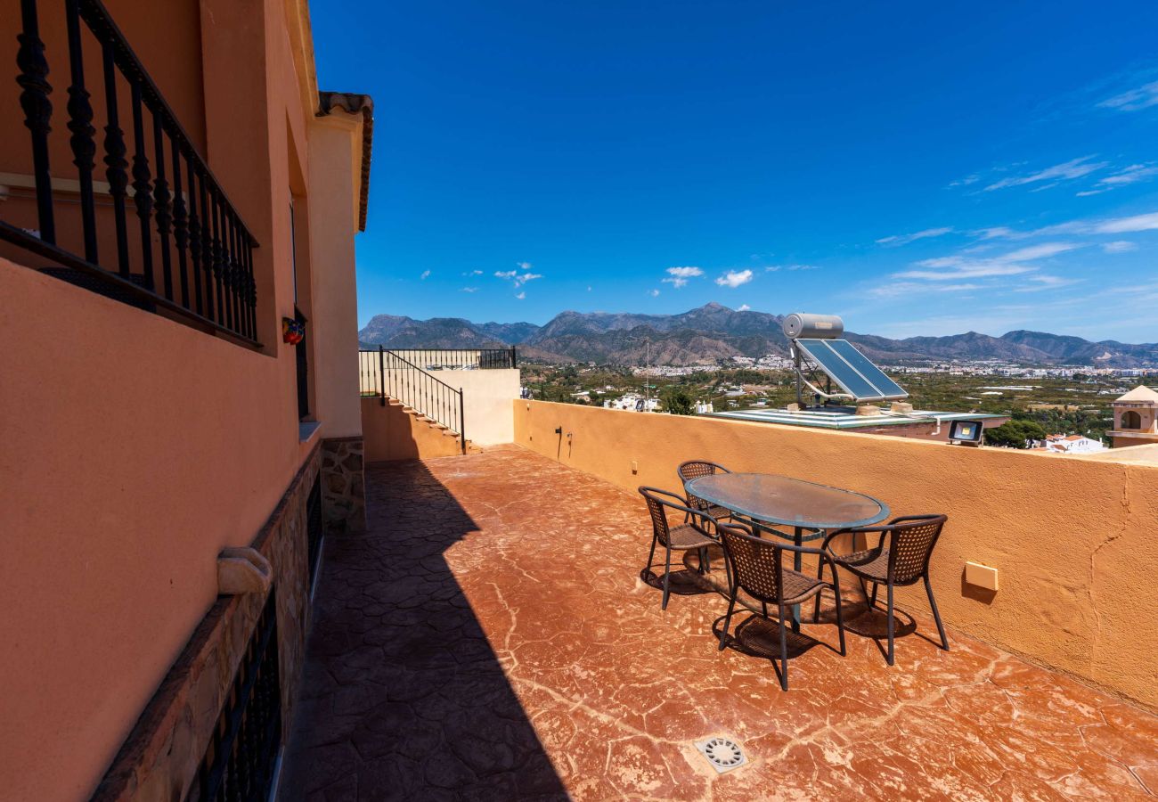 Villa in Nerja - Villa Punta Lara 15: Villa mit Privatpool für 5 Personen mit Meerblick, Nerja