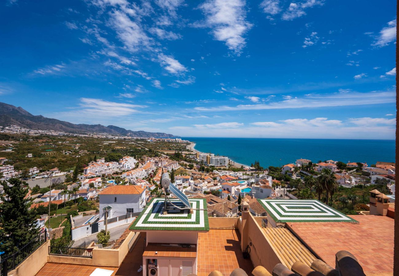 Villa in Nerja - Villa Punta Lara 15: Villa mit Privatpool für 5 Personen mit Meerblick, Nerja